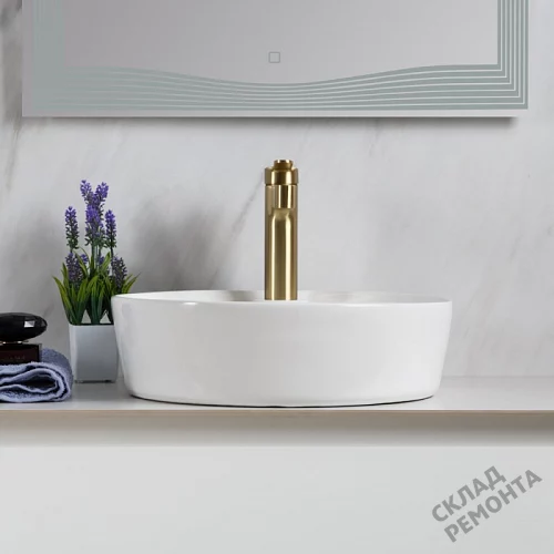 Фото Раковина накладная BelBagno BB1306 43 см купить в Донецке: цена, описание, фото. Интернет-магазин 5