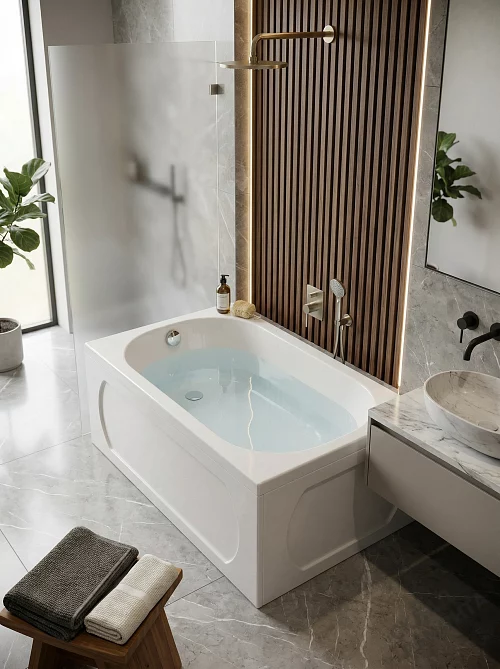 Фото Ванна акриловая Triton Стандарт 120*70  купить в Донецке: цена, описание, фото. Интернет-магазин 1