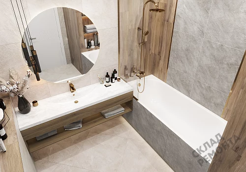 Фото Керамогранит матовый Alma Ceramica Риалто GFU04RLT04R бежевый 600*600*9 – купить в Донецке: цена, описание, фото. Интернет-магазин 3
