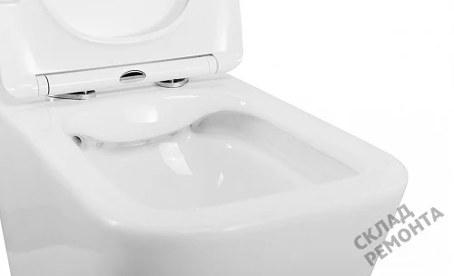 Фото Унитаз подвесной BelBagno Due 2.0 BB7107CHR/SC безободковый купить в Донецке: цена, описание, фото. Интернет-магазин 5