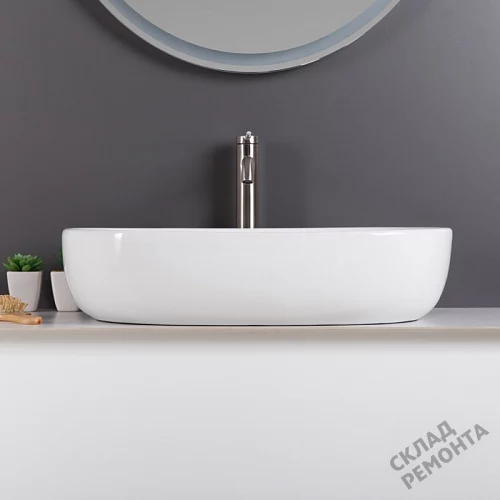 Фото Раковина накладная BelBagno BB1084 60 см купить в Донецке: цена, описание, фото. Интернет-магазин 3