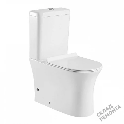 Фото Унитаз напольный Aquanet Roll-C 210764 безободковый купить в Донецке: цена, описание, фото. Интернет-магазин 1