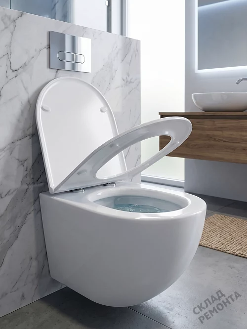 Фото Унитаз подвесной Calypso CS3215UQ-OK ультратихий смыв купить в Донецке: цена, описание, фото. Интернет-магазин 1