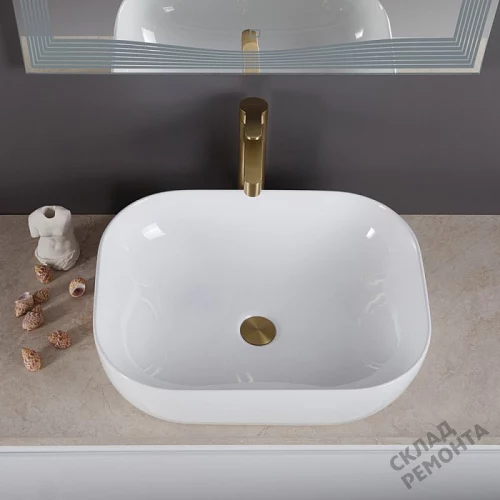 Фото Раковина накладная BelBagno BB1302 50 см купить в Донецке: цена, описание, фото. Интернет-магазин 3