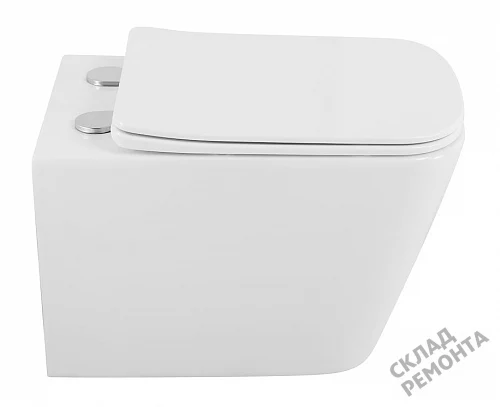 Фото Унитаз подвесной BelBagno Due 2.0 BB7107CHR/SC безободковый купить в Донецке: цена, описание, фото. Интернет-магазин 3