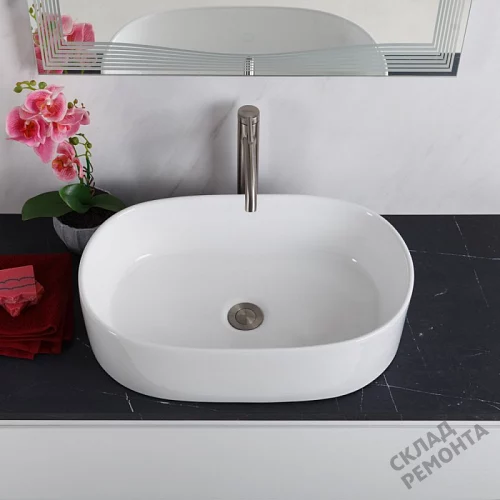 Фото Раковина накладная BelBagno BB1048 55 см купить в Донецке: цена, описание, фото. Интернет-магазин 3